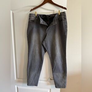 Nine West Gray Skinny Jeans size 18W
